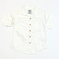 White linen blend shirt - Size 2