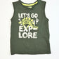 Green dino tank - Size 2