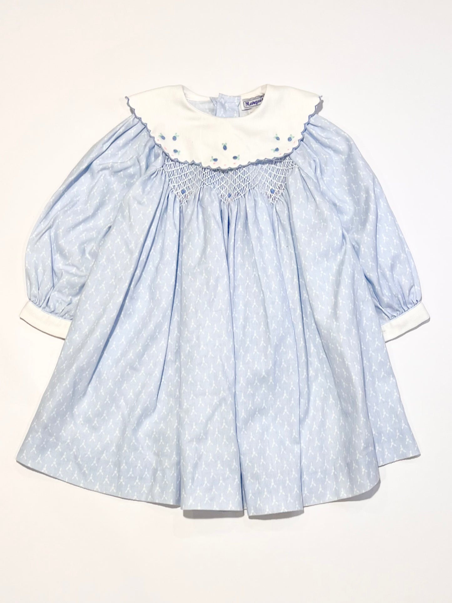 Vintage smocked dress - Size 0