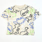 Tan dino tee - Size 2