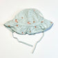 Embroidered sun hat - Size 3-12 months