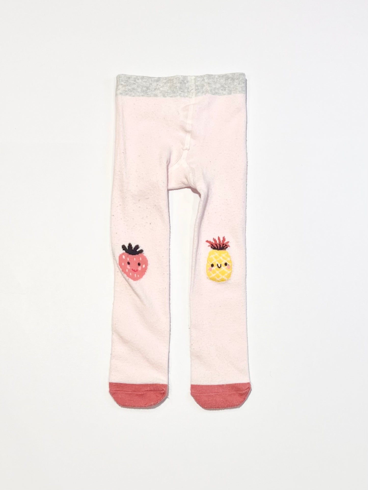 Pink fruity tights - Size 0