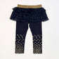 Navy tulle leggings - Size 0