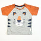 Grey tiger tee - Size 2