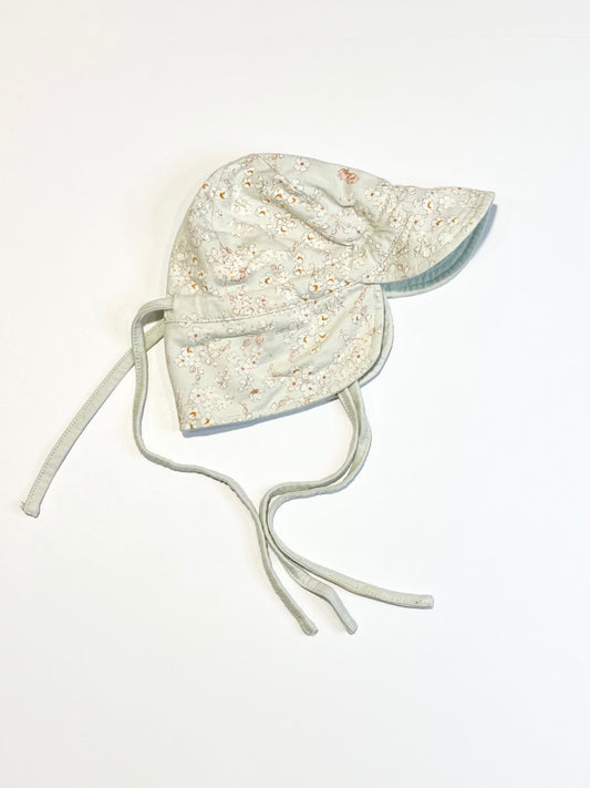 Jersey flap hat - Size 0-8 months