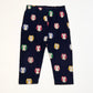 Navy owls leggings - Size 0