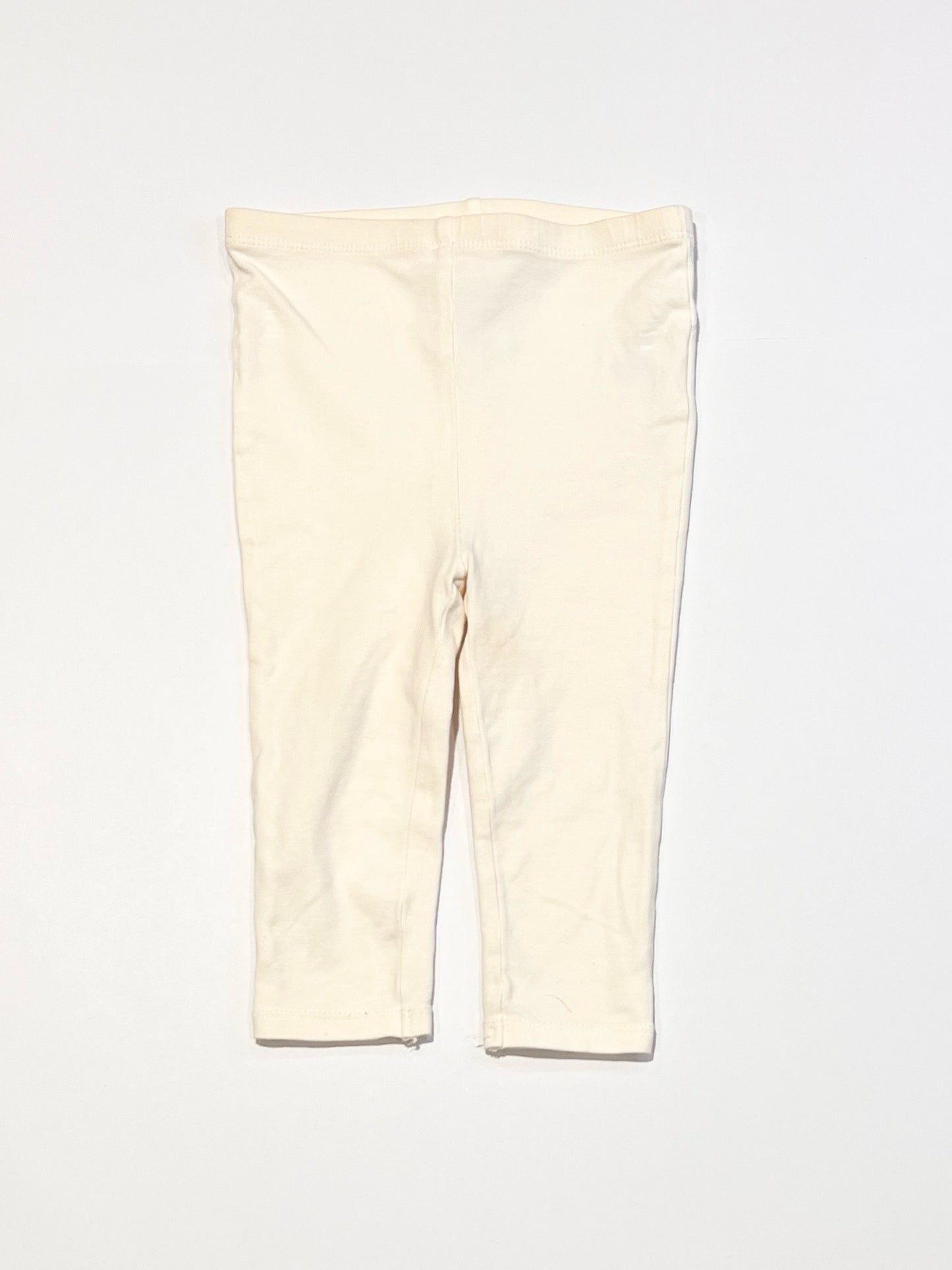White leggings - Size 6-9 months