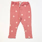 Pink ribbed pants - Size 9-12 months