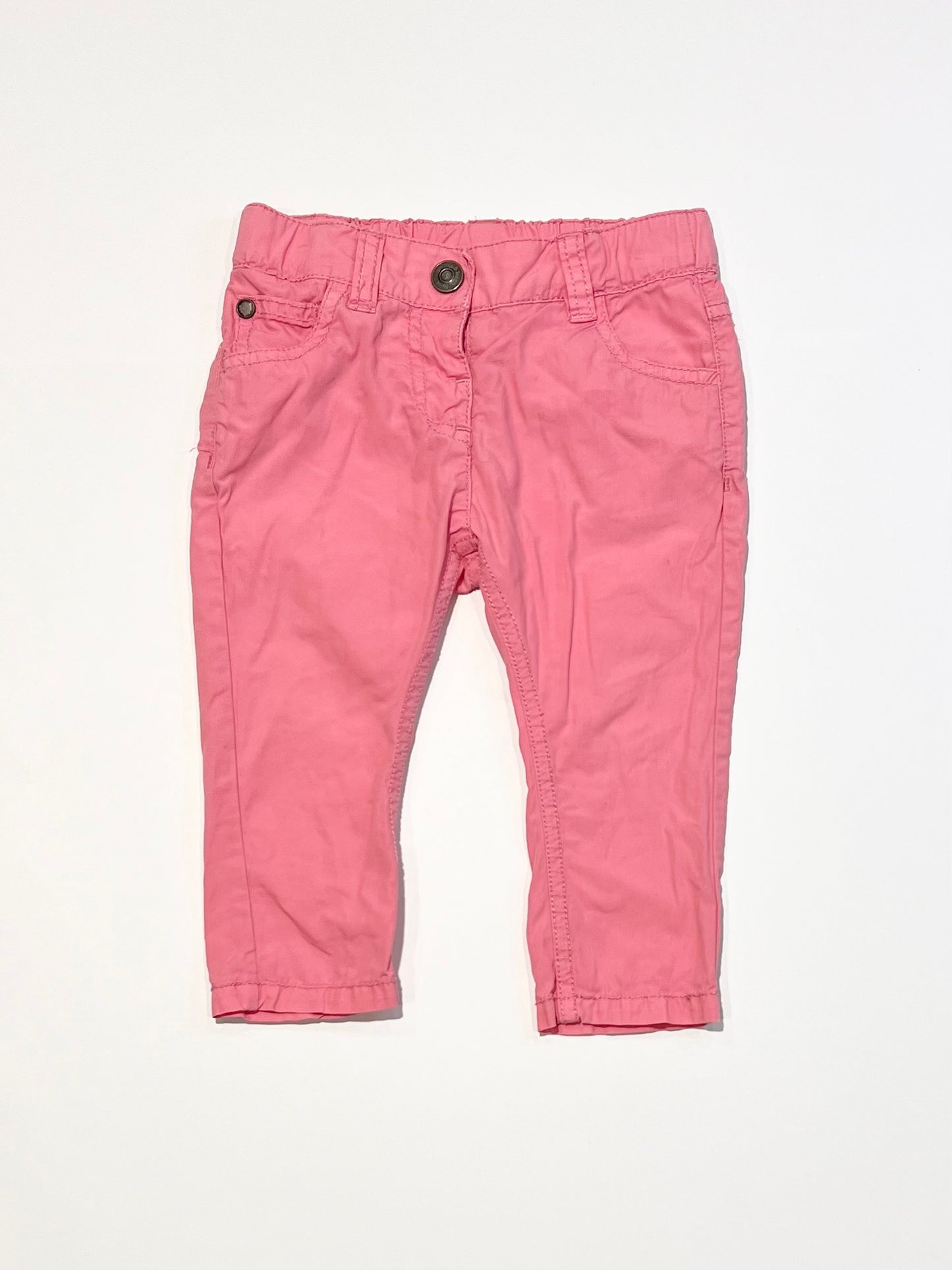 Pink cotton pants - Size 0