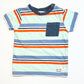Striped pocket tee - Size 2