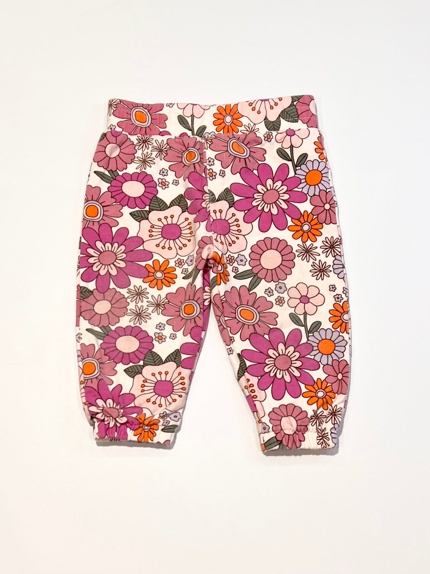 Floral trackies - Size 0