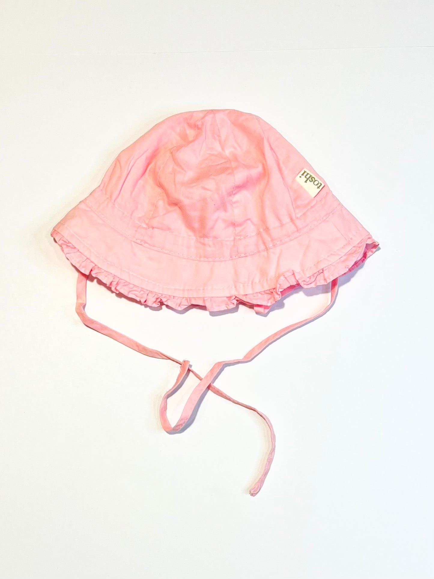 Pink sun hat - Size 0-8 months