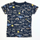 Planes and rainbows tee - Size 2