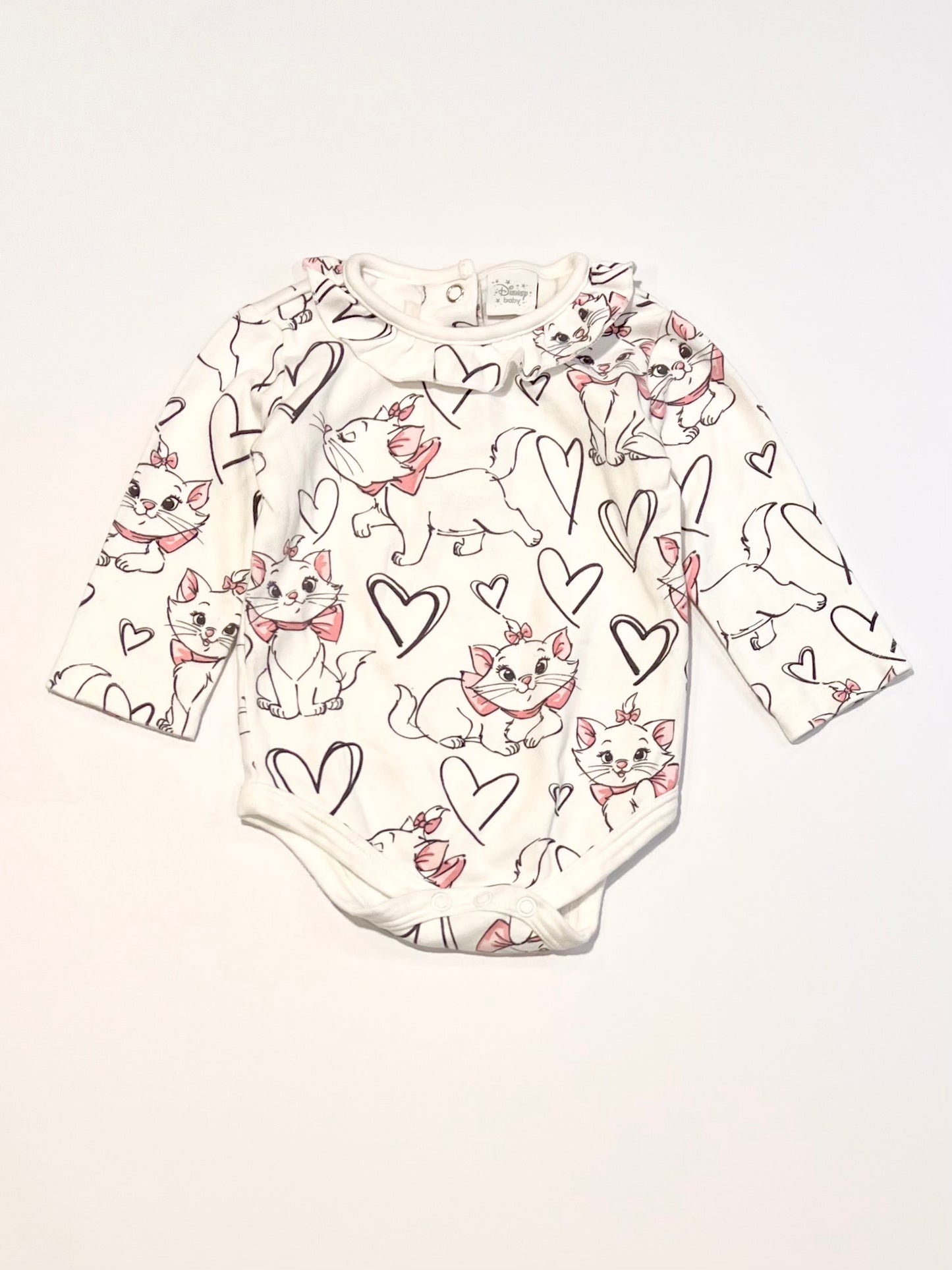 Disney cat bodysuit - Size 6-9 months