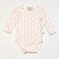 Ribbed cherries bodysuit - Size 0