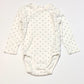 Navy spot bodysuit - Size 9-12 months