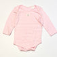 Pink striped bodysuit - Size 0