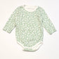 Green floral bodysuit - Size 0