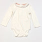 White bodysuit - Size 9-12 months