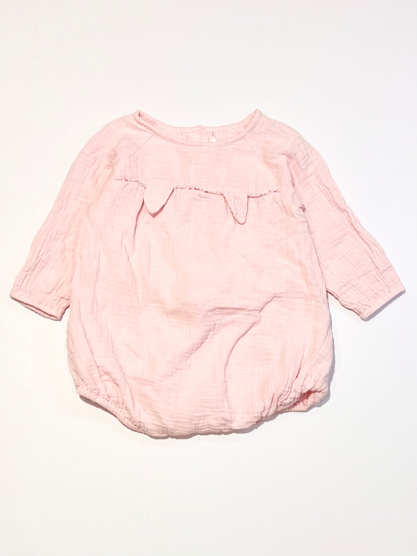 Pink bunny bodysuit - Size 0