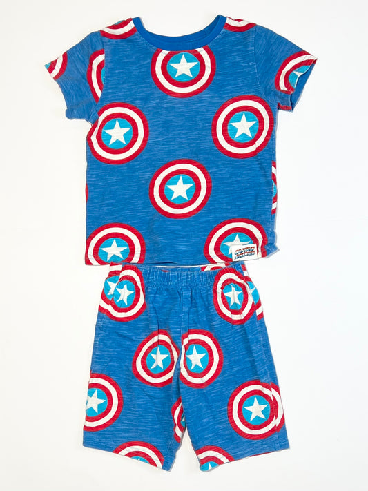 Captain America pyjamas - Size 3-4