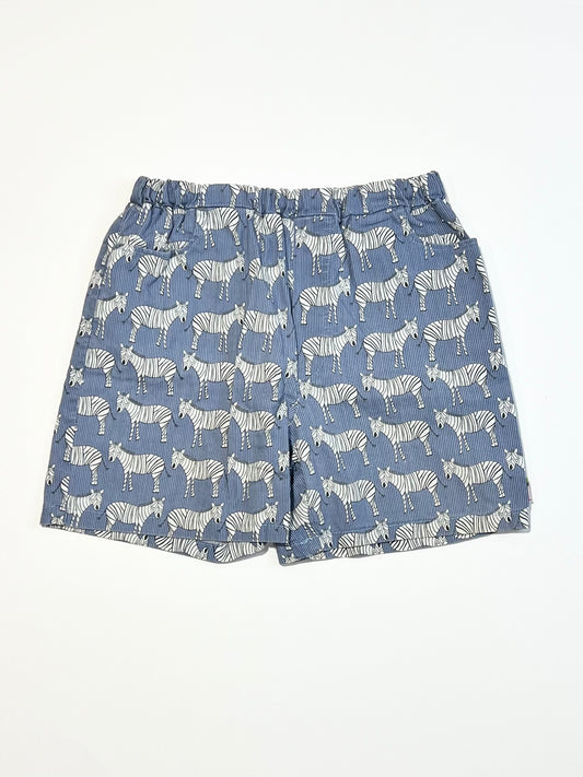 Striped zebra shorts - Size 3