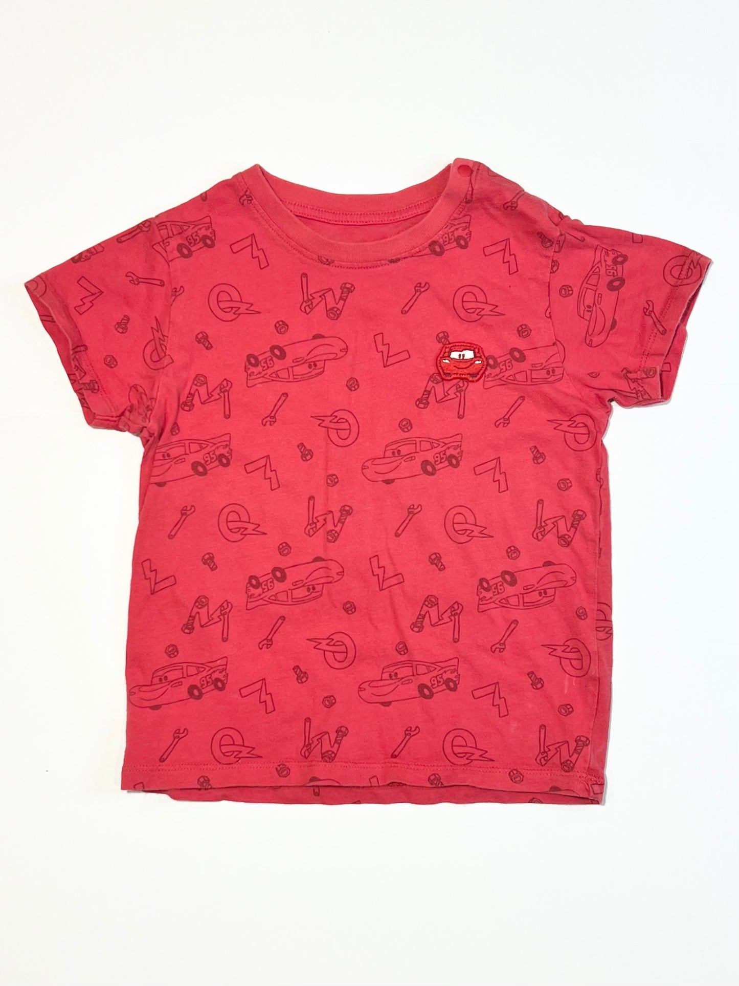 Lightning McQueen tee - Size 3
