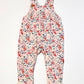 Floral jersey overalls - Size 0