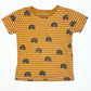Striped rainbows tee - Size 3-4