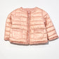 Pink puffer jacket - Size 9-12 months