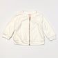 White zip jacket - Size 6-9 months