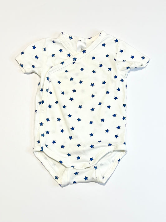 Stars cross-over bodysuit - Size 1