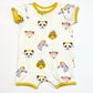 Animals jersey romper - Size 1