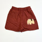 Brown elephant shorts - Size 1