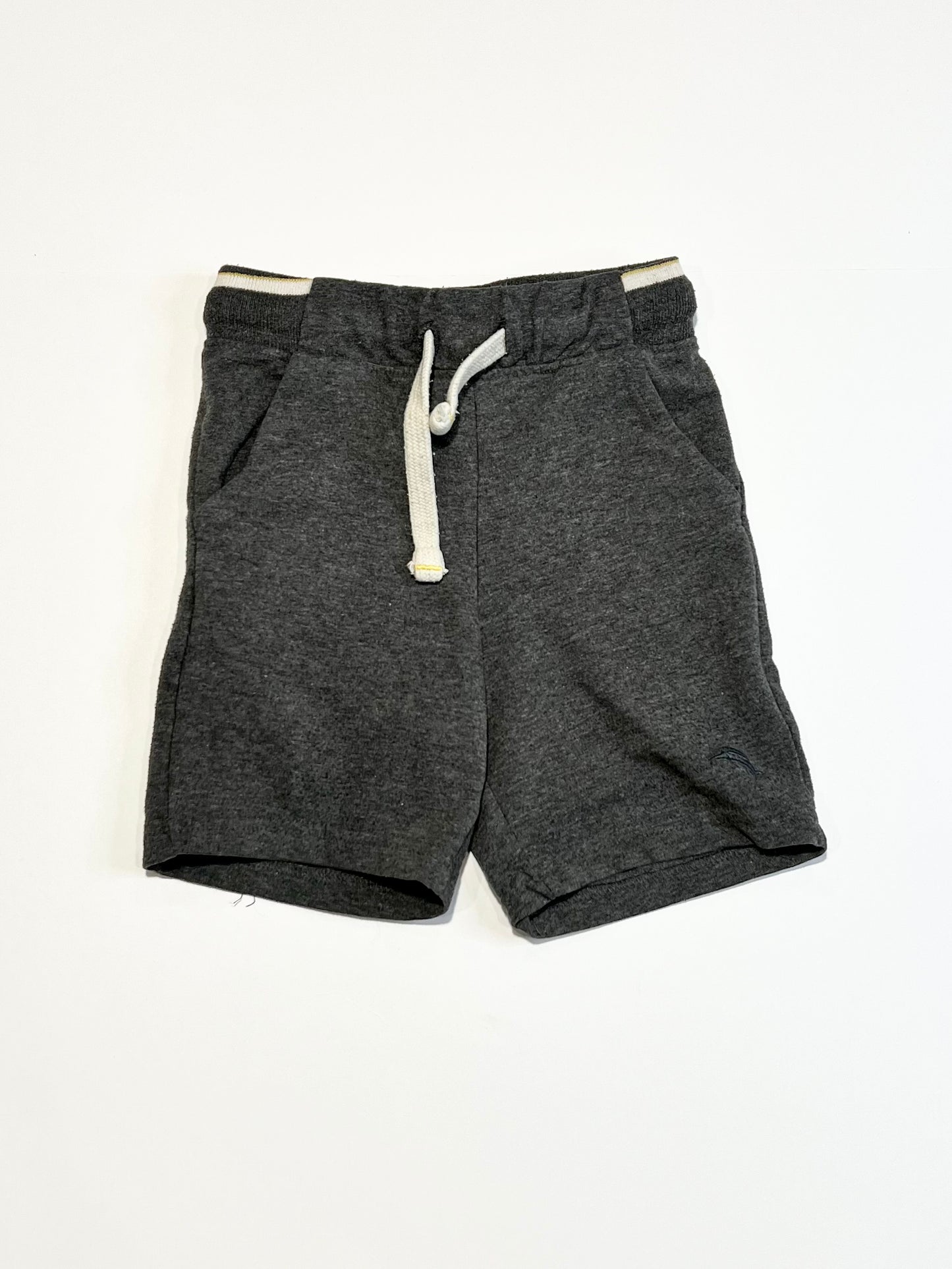 Grey jersey shorts - Size 1-2 years