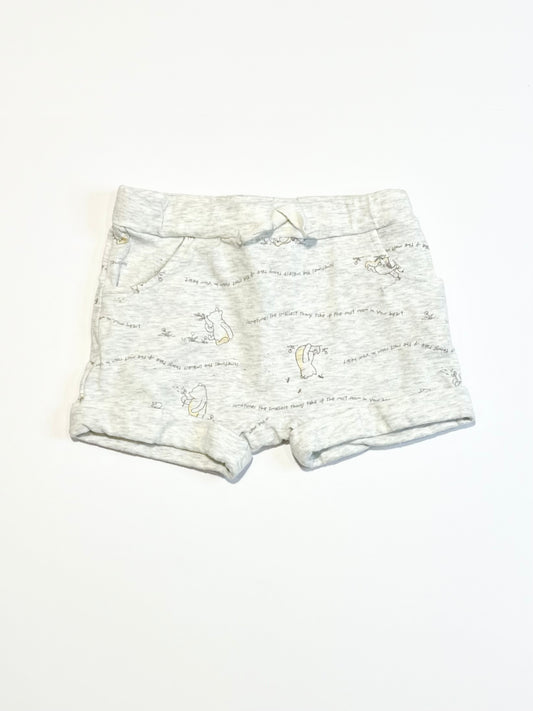 Grey jersey shorts - Size 1