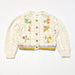 White embroidered cardigan - Size 6-9 months