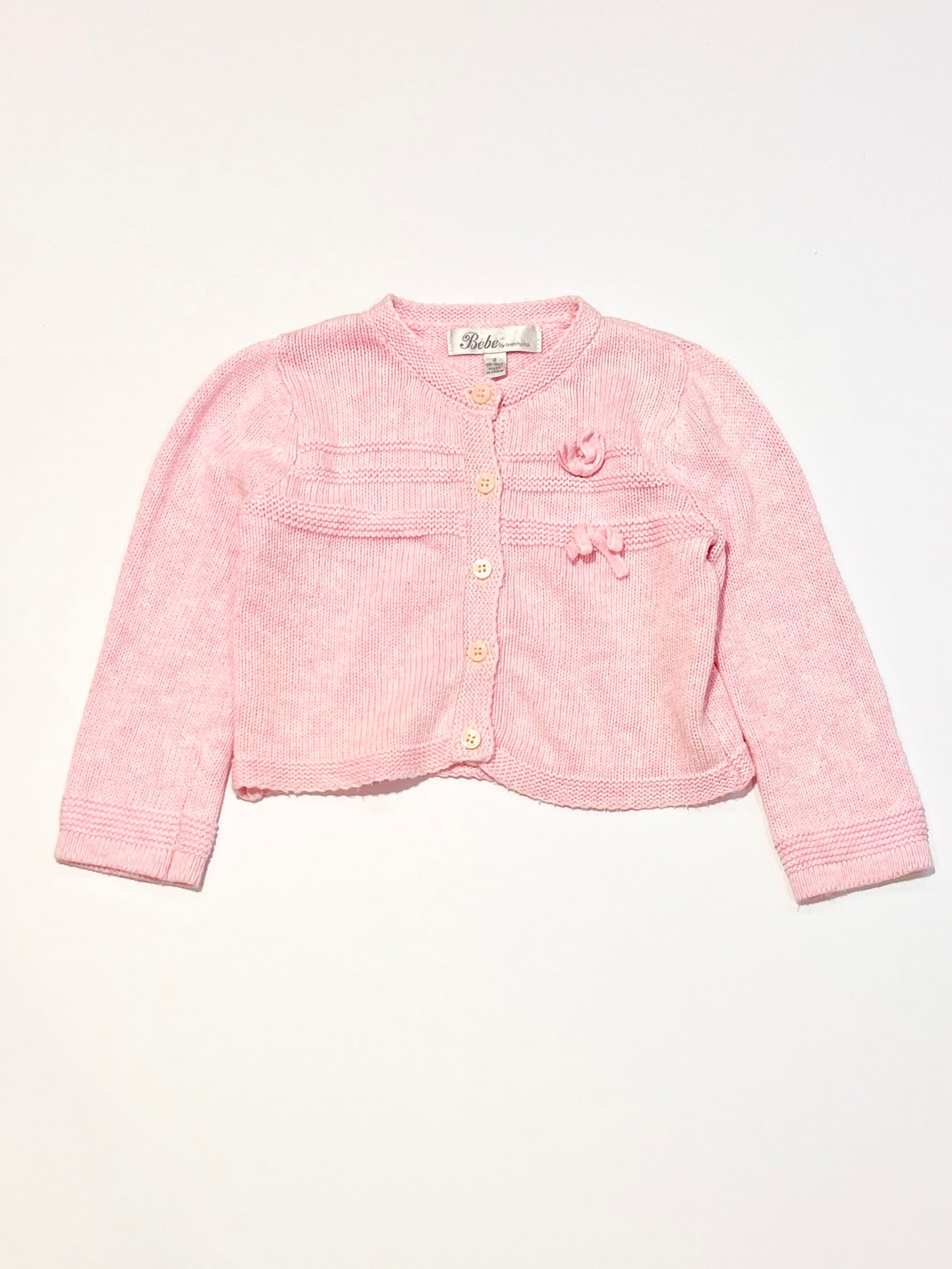 Pink cardigan - Size 6-9 months