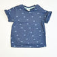 Blue whales tee - Size 1