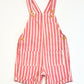 Striped overalls - Size 1