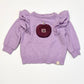 Purple apple jumper - Size 0
