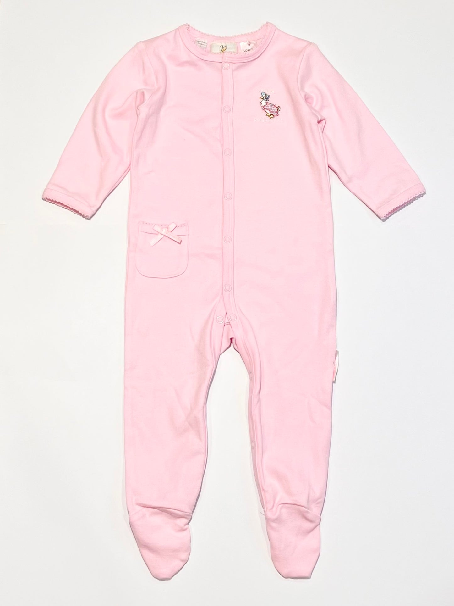 Jemima Puddleduck onesie - Size 0