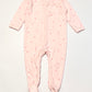 Pink hearts onesie - Size 0