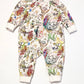 Gumnut Babies fleece onesie - Size 0