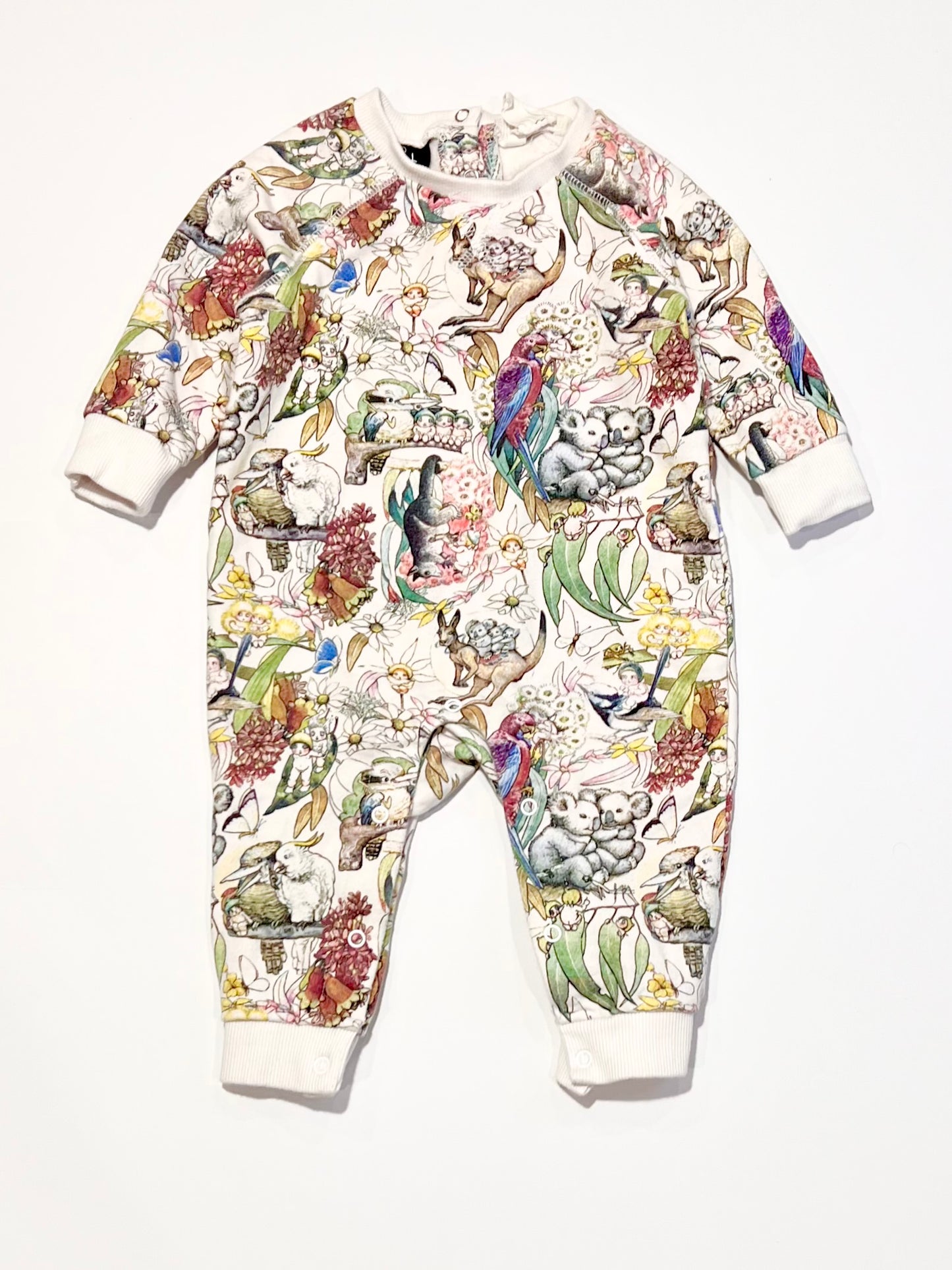 Gumnut Babies fleece onesie - Size 0