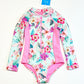 Floral swimsuit brand new - Size 2