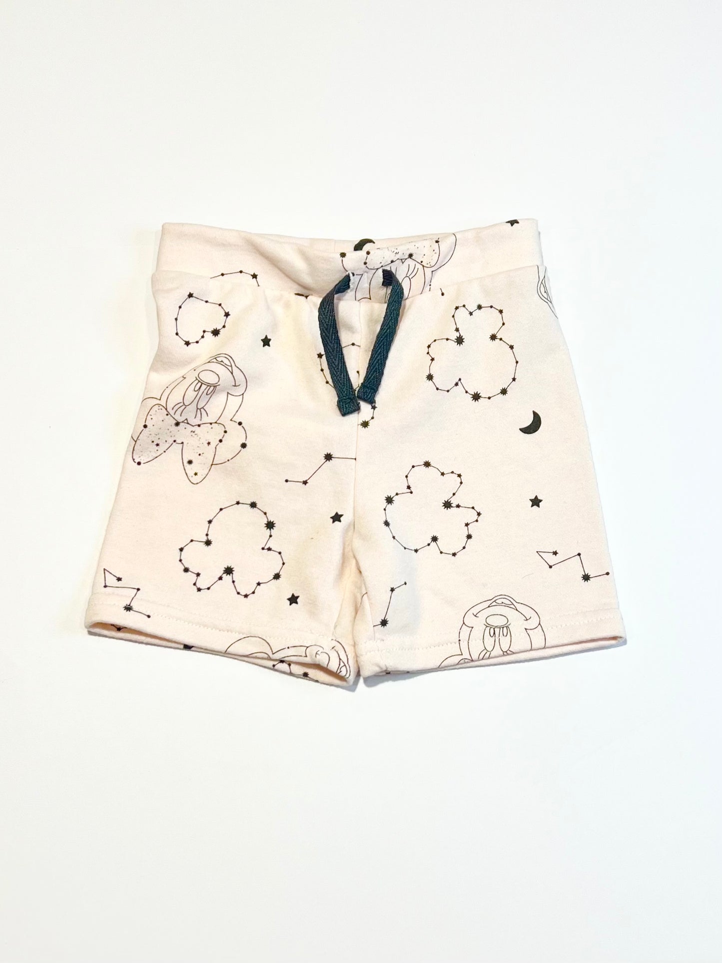 Pink Minni Mouse shorts - Size 2