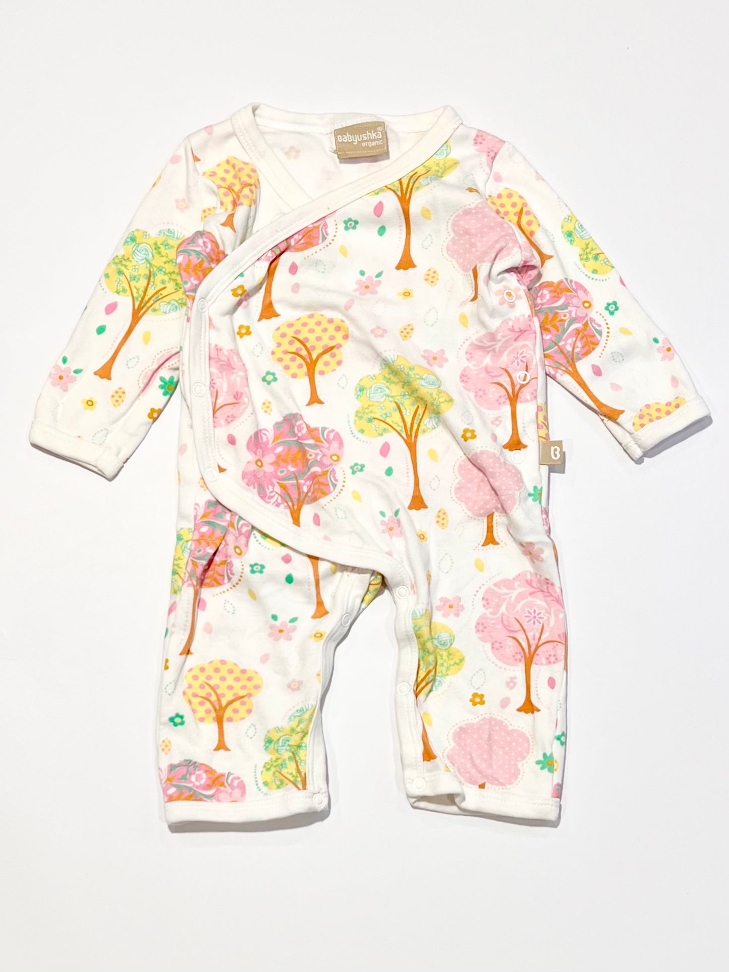 Cross-over trees onesie - Size 0