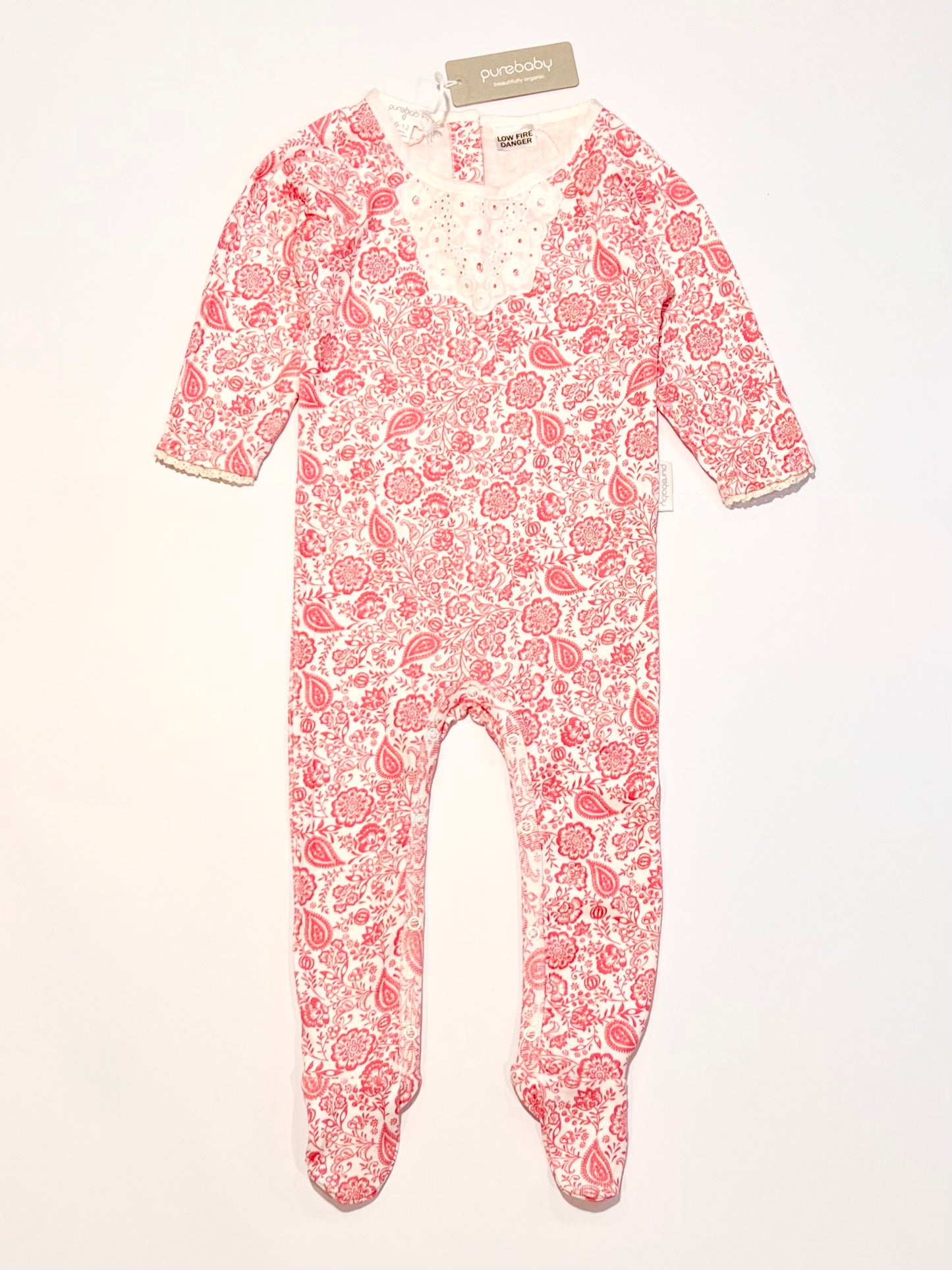 Floral onesie brand new - Size 0