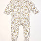 Floral zip onesie - Size 0